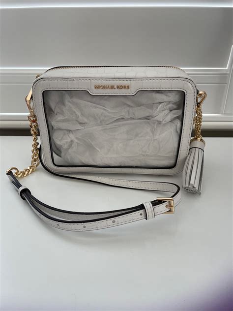 michael kors crossbody with detachable wallet|michael kors clear crossbody bag.